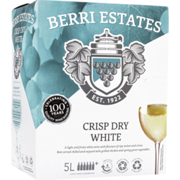 Photo of Berri Estates Crisp Dry White Cask