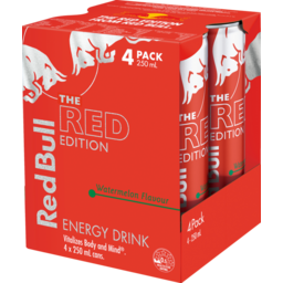 Photo of Red Bull Red Edition 4x250ml 250ml