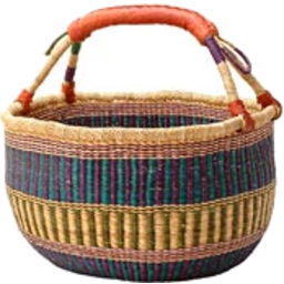 Photo of Elephant Grass Baskets - Round