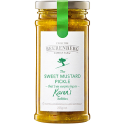 Photo of Beerenberg Sweet Mustard Pickles 265gm