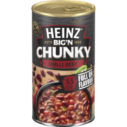 Photo of Heinz Big'n Chunky Chilli Beef 520g