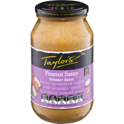 Photo of Taylor's Peanut Satay Simmer Sauce Medium