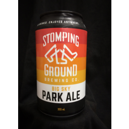 Photo of Stomping Ground Big Sky Park Ale