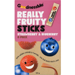 Photo of Goodness Me Fruit Sticks Strawberry & Blueberry