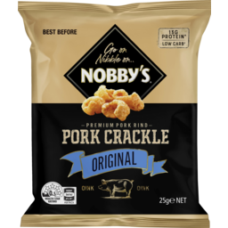 Photo of Nobbys Original Pork Crackle 25g