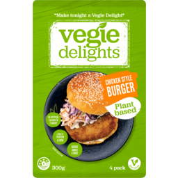 Photo of Vegie Delights 100% Meat Free Crispy Chicken Style Burgers