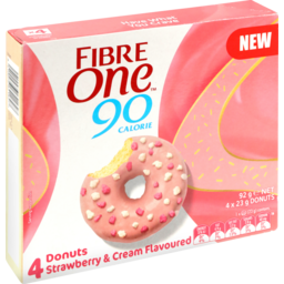 Photo of Fibre One Donut Strawberry And Cream 92g