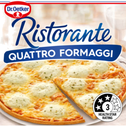 Photo of Dr Oetker Ristorante Quattro Formaggi Thin & Crispy Pizza