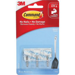 Photo of Command Clear Utensil Hooks 3 Pack