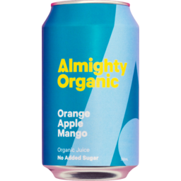 Photo of Almighty Organic Juice Orange, Apple & Mango 330ml