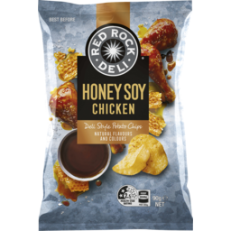 Photo of Red Rock Deli Honey Soy Chicken Potato Chips 90g