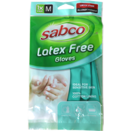 Photo of Sabco Latex Free Gloves Medium | 1 Pair