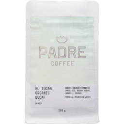 Photo of Padre Coffee Decaf Beans 250g