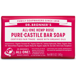 Photo of Dr. Bronner's Soap - Pure Castile (Rose)