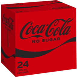 Photo of Coca Cola No Sugar 375ml 24pk