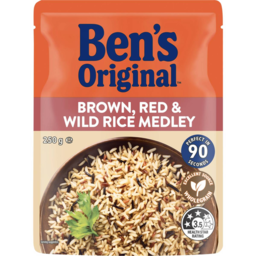 Photo of Ben's Original Brown, Red & Wild Rice Medley 250gm