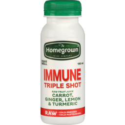 Photo of The Homegrown Juice Company Juice Immune Shot