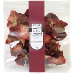 Photo of Whisk and Pin Dried Strawberries 50g