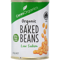 Photo of Ceres Org Baked Beans Reduced Salt