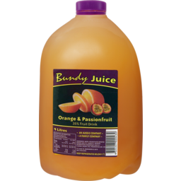 Photo of Bundy Juice Orange & Passionfruit 35% Fruit Drink