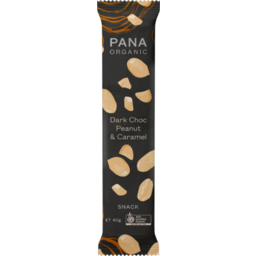 Photo of Pana Snack Bar Dark Choc Peanut & Caramel 40gm