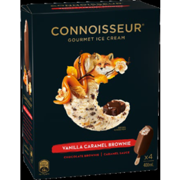 Photo of Connoisseur Vanilla Caramel Brownie 4pk