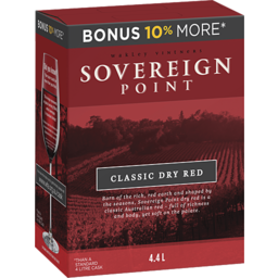 Photo of Sovereign Point Classic Dry Red Cask 4.4l