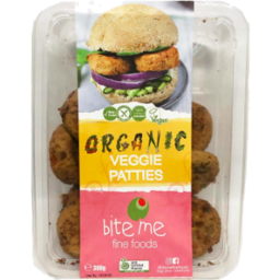 Photo of Bite Me Organic Veggie Patties 300g