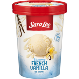 Photo of Sara Lee French Vanilla Ice Cream 1L