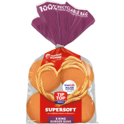 Photo of Tip Top Buns Burger King Supersoft 8 Pack