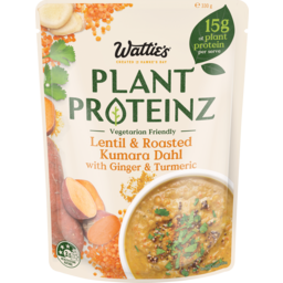 Photo of Wattie's Plant Proteinz Pouch Soup Lentil Roast Pumpkin Dahl