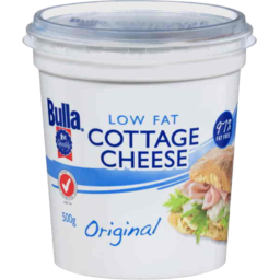 Photo of Bulla Low Fat Cottage Cheese Original 500gm