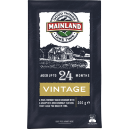 Photo of Mainland Vintage Cheese Block 200g