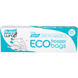 Photo of SUGAR WRAP Eco Freezer Bags Large 100 Pack