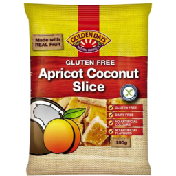 Photo of Golden Days Apricot Coconut Slice 150gm