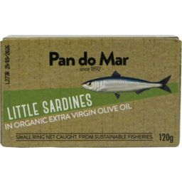 Photo of Pan do Mar Little Sardines Org Oil 120g
