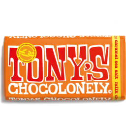 Photo of Tony's Chocolonely Milk Caramel Sea Salt 180g