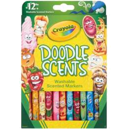 Photo of Crayola Doddle Scent Marker 12 Pack