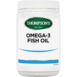 Photo of Thompson's Omega 3 Fish Oil 400 Caps 400