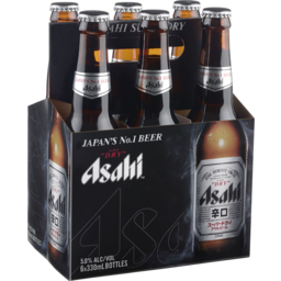Photo of Asahi Lager Beer Dry 6.0x330ml