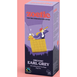 Photo of Zoetic - Earl Grey Tea Bags 25 Pack