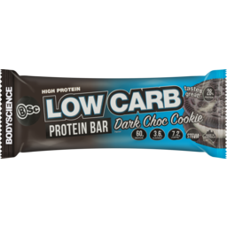 Photo of Bodyscience Bsc High Protein Low Carb Protein Bar Dark Choc Cookie