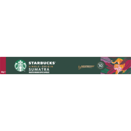 Photo of Starbucks Single Origin Sumatra Coffee Capsules 10 Pack 55g