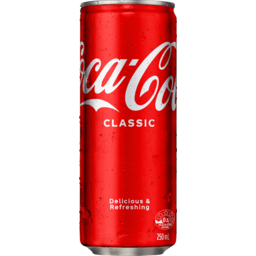 Photo of Coca-Cola Classic Soft Drink Mini Can 250ml 250ml