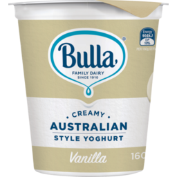 Photo of Bulla Yogurt Australian Style Vanilla