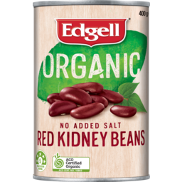 Photo of Edgell Organic Red Kidney Beans No Added Salt 400g