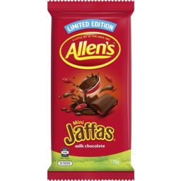 Photo of ALLEN'S JAFFAS CHOCOLATE BLOCK