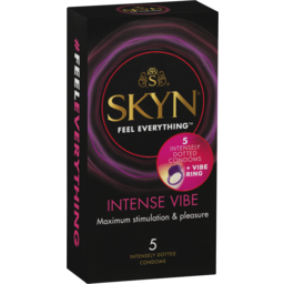 Photo of Skyn Intense Vibe 5 Pack Condoms