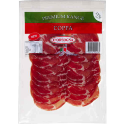 Photo of Dorsogna Coppa Sliced 125gm
