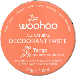 Photo of Woohoo Deodorant Paste Tango (Sensitive Bicarb Free) Tin